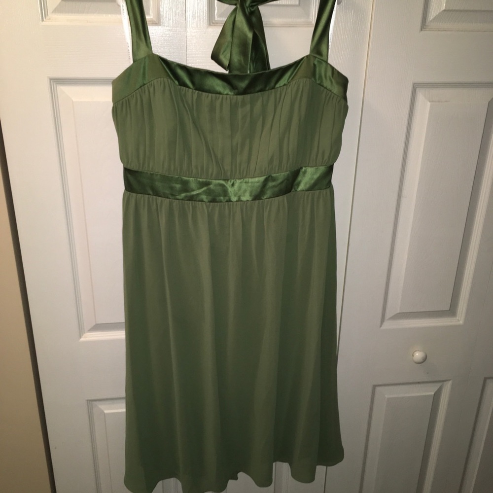 🍀After Six Bridesmaid Dress in Clover